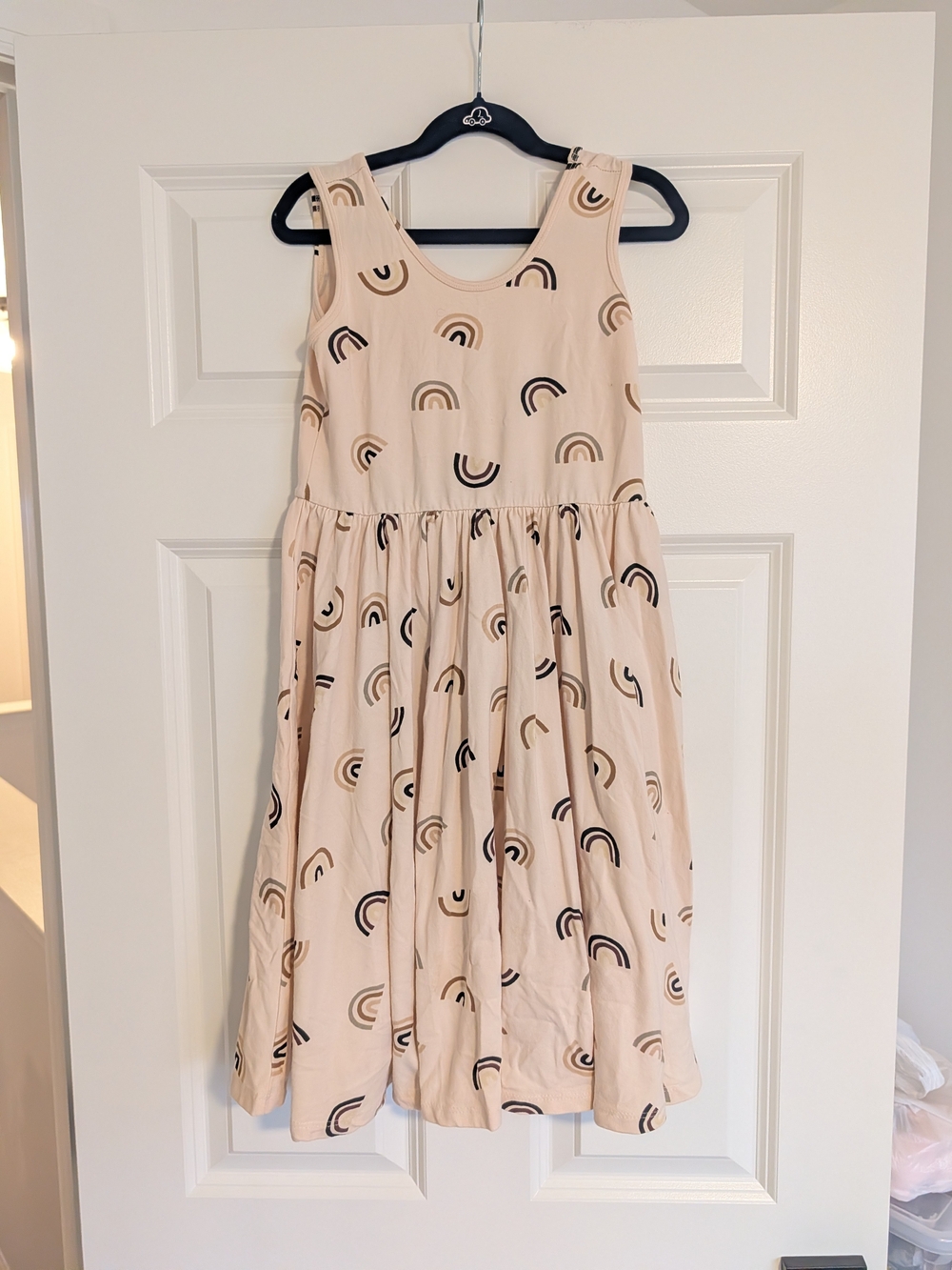 Alice + Ames Girl's Rainbow Sleeveless Dress